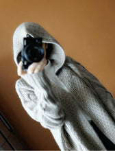 Load image into Gallery viewer, Long Hooded Cardigans Open Front Knitted Sweaters Outwear