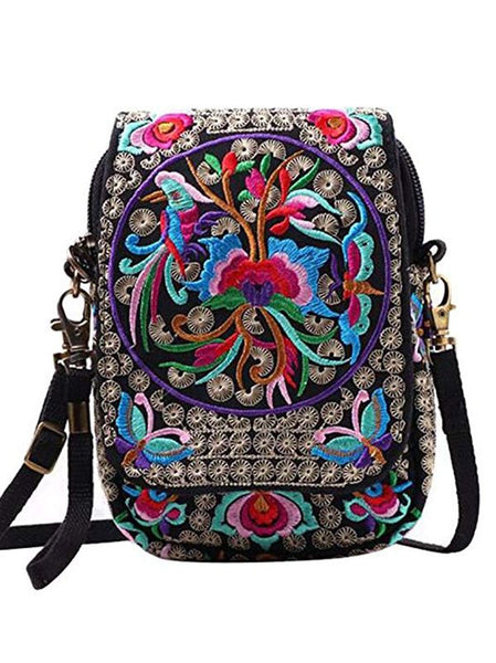 Ethnic Style Characteristic Embroidery Mini Bag