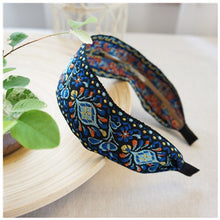 Load image into Gallery viewer, National Embroidery Fabric Hairband  Headband