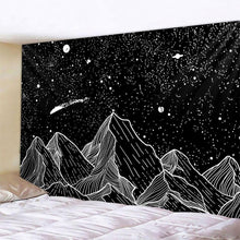 Load image into Gallery viewer, Tapestry Bohemian decoration wall hanging bedroom psychedelic scene starlight art home decoration