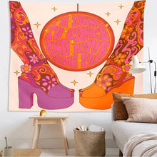 Load image into Gallery viewer, Colorful  Wall Tapestry Hanging   Rainbow Decor for Girls Dorm Roon Decoration INS Trippy Tapestry Psychedelic Wall Prints
