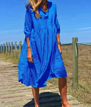 Load image into Gallery viewer, Fashion Women Summer Long Dress Print Causal Boho  Lady Plus Sundress Beach Dresses