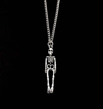 Load image into Gallery viewer, Fashion Gothic vinage rib Cage Necklace Anatomical Skeleton Heart Goth Punk Unique Retro pendant necklace Jewelry for men/women
