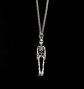 Fashion Gothic vinage rib Cage Necklace Anatomical Skeleton Heart Goth Punk Unique Retro pendant necklace Jewelry for men/women