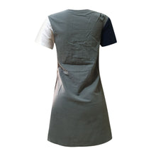 Load image into Gallery viewer, Fashion Geometric Women Casual Short Sleeve Vintage Elegant Dresses