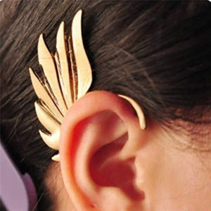 1PC Retro Boho Feather Shape Ear Cuff Earring