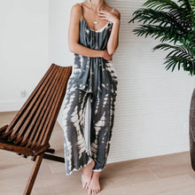 Load image into Gallery viewer, Casual Tie-dye Holiday Jumpsuit Spaghetti-Strap Romper