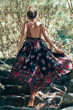 Load image into Gallery viewer, Summer Boho Sexy Retro Print Vintage Beach Dress