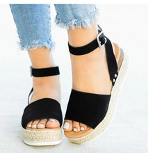Load image into Gallery viewer, Women Sandals Plus Size Wedges Summer Flip Flop Platform Sandals