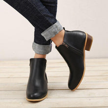 Load image into Gallery viewer, Women Sexy Low Heels Ankle Boots