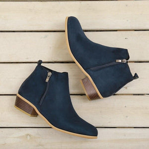 Women Sexy Low Heels Ankle Boots