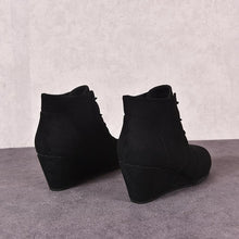 Load image into Gallery viewer, Leopard Ankle Boots Women Female Casual Shoes Woman Platform High Increased Heels Shoes Sexy