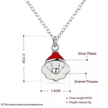 Load image into Gallery viewer, Christmas Jewelry Set Santa Claus Cute Earrings Necklace Kit