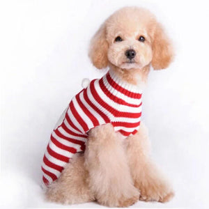 Reindeer Santa Claus Pet Dog Cat Sweater Christmas Warm Puppy Clothes Coat Costume