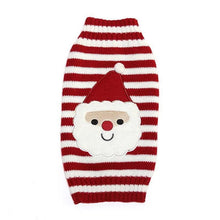 Load image into Gallery viewer, Reindeer Santa Claus Pet Dog Cat Sweater Christmas Warm Puppy Clothes Coat Costume