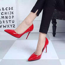 Load image into Gallery viewer, Women Shoes High Heels Women Pumps Heels Shoes Pumps Sexy Pointed Toe High Heels Red Wedding Shoes for Women