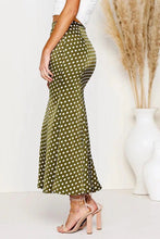 Load image into Gallery viewer, High Waist Bodycon Skirt Autumn Sexy Slim Slimming Wave Dots Midi Skirt
