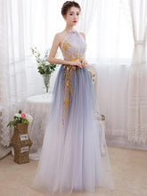 Load image into Gallery viewer, Embroidered Fashion Elegant Dress Banquet Dress Evening Dress Long Section