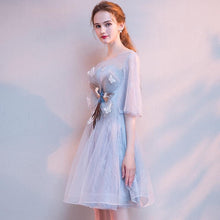 Load image into Gallery viewer, Short Bridesmaid Dress Banquet Dress Short Elegant Toast Evening Dress