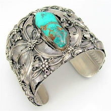 Load image into Gallery viewer, Indian Style Butterfly Silver Vintage Bracelet