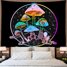 Load image into Gallery viewer, New psychedelic mushroom tapestry dream plant wall tapestry Galaxy space tapestry starry sky tapestry wall hanging