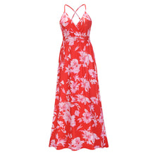 Load image into Gallery viewer, Floral Sling Long Dress Fashion Slim Fit Slim Dress