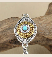 Load image into Gallery viewer, National Style The Eight Trigrams of Zodiac Sign Rotated The Six Character Mantra Bracelet