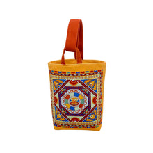 Load image into Gallery viewer, National Style Portable Walking Bucket Bag Wrist Mobile Phone Storage Small Cloth Bag