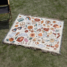 Load image into Gallery viewer, Camping blanket line blanket sofa blanket Indian blanket outdoor camping