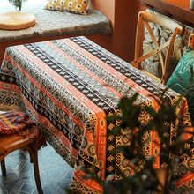 Load image into Gallery viewer, Tablecloth Bohemian ethnic style coffee tablecloth