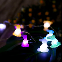 Load image into Gallery viewer, Led Bunny Easter Lights String Eggs Festival Atmosphere Decorative Lights Indoor and Outdoor Festival Background Decorative Lights