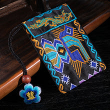 Load image into Gallery viewer, Vintage Miao embroidery national characteristics handmade Coin Purse