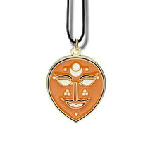Load image into Gallery viewer, Potala Palace tibetan opera masks Necklace Tibet Souvenir Pendant for Gift