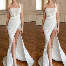 Load image into Gallery viewer, Sexy Split Dress Slim Dress evening dress