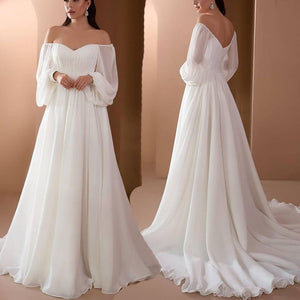 New Women's Collar Dress Slim Solid White Dress Evening Dress