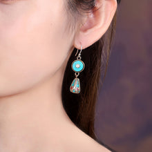 Load image into Gallery viewer, original design unique minority retro style earrings female non pierced temperament Earrings design sense Earrings