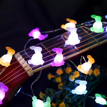 Load image into Gallery viewer, Led Bunny Easter Lights String Eggs Festival Atmosphere Decorative Lights Indoor and Outdoor Festival Background Decorative Lights