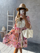 Load image into Gallery viewer, New lace dress printed dress in summer