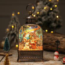 Load image into Gallery viewer, Christmas scene decoration decorations storefront music box portable children&#39;s birthday gift