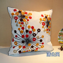Load image into Gallery viewer, Ethnic style embroidered throw pillows sofa cushions  cushions pillow covers, no core
