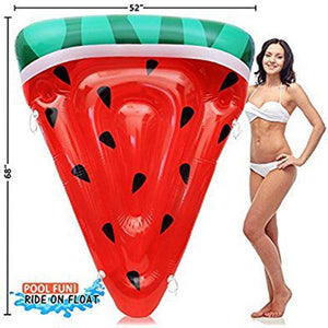 Slice Watermelon inflatable floating drainage supplies floating bed swimming Toy