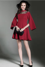 Load image into Gallery viewer, Autumn Ladies Sweet Slim Slimming Long-Sleeved Mini Dress