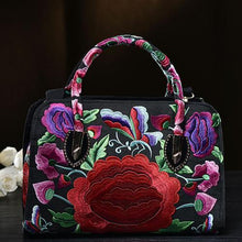 Load image into Gallery viewer, National style embroidered  Messenger Bag Handbag Single Shoulder Bag Canvas