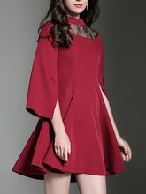 Load image into Gallery viewer, Autumn Ladies Sweet Slim Slimming Long-Sleeved Mini Dress