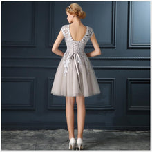 Load image into Gallery viewer, Sleeveless Party Wedding Mini Dress