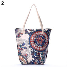 Load image into Gallery viewer, Vintage Women Mandala Flower Shopping Bag Large Capacity Pouch Tote with Handle