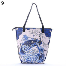 Load image into Gallery viewer, Vintage Women Mandala Flower Shopping Bag Large Capacity Pouch Tote with Handle