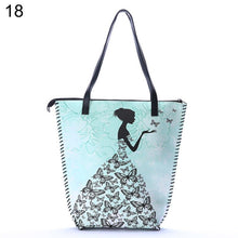 Load image into Gallery viewer, Vintage Women Mandala Flower Shopping Bag Large Capacity Pouch Tote with Handle