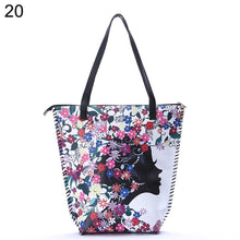 Load image into Gallery viewer, Vintage Women Mandala Flower Shopping Bag Large Capacity Pouch Tote with Handle