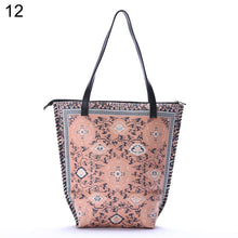 Load image into Gallery viewer, Vintage Women Mandala Flower Shopping Bag Large Capacity Pouch Tote with Handle